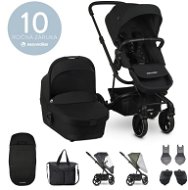 EASYWALKER Harvey3 Shadow Black with Accessories - Baby Buggy