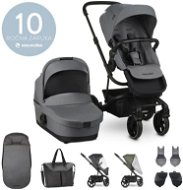 EASYWALKER Harvey3 Fossil Grey with Accessories - Baby Buggy