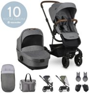 EASYWALKER Harvey3 Exclusive Grey with Accessories - Baby Buggy