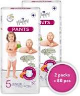 BELLA Baby Happy Pants Junior veľ 5 (2× 40 ks) - Plienkové nohavičky