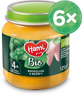 Hami Organic Broccoli with Sweet Potatoes 6×125g - Baby Food