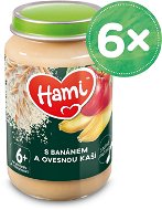 Hami Fruit and Cereal with Banana and Oatmeal 6× 190g - Baby Food