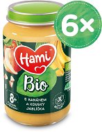 Hami ORGANIC with Banana and Apple Pieces 6× 190g - Baby Food