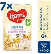 Hami Porridge with Banana and Pear 7×225g - Milk Porridge