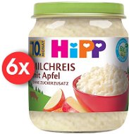 HiPP BIO Mléčná rýže s jablky 6× 200 g - Příkrm