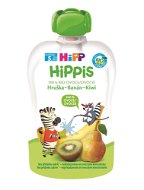 HiPP BIO 100 % ovocie Hruška-Banán-Kivi 6× 100 g - Príkrm