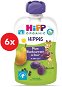 HiPP BIO 100 % ovocie Hruška – Čierna ríbezľa – Slivka 6× 100 g - Kapsička pre deti