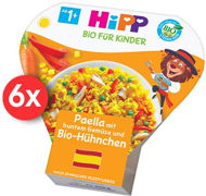 HiPP BIO Paella so zeleninou a kuracím mäsom 6× 250 g - Príkrm