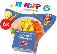 HiPP Potatoes with Vegetables and Fine Salmon 6× 250g - Ready Meal