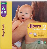 Libero Newborn 2 Mega Pack (108 pcs) 3 - 6 kg - Disposable Nappies