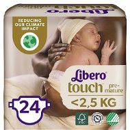 Libero Touch Premature (24 db) 0 - 2,5 kg - Eldobható pelenka