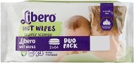 Libero Wet Wipes Aloe & Camomile Duo Pack 2× 64 ks - Detské vlhčené obrúsky