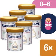 Kendamil dojčenské mlieko 1 DHA+ (6× 800 g) - Dojčenské mlieko