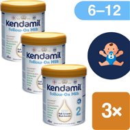 Kendamil Continuation Milk 2 DHA+ (3 × 800 g) - Baby Formula
