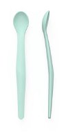 EverydayBaby Silicone Spoon, 2 pcs, Mint Green - Children's Cutlery