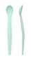 EverydayBaby Silicone Spoon, 2 pcs, Mint Green - Children's Cutlery