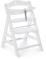 Jídelní židlička HAUCK Alpha+  dřevená židle White - Jídelní židlička