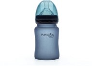EverydayBaby Fľaša sklo senzor 150 ml Blueberry - Dojčenská fľaša