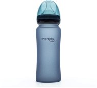 EverydayBaby Fľaša sklo senzor 300 ml Blueberry - Dojčenská fľaša