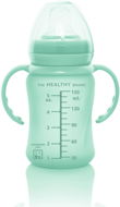 EverydayBaby Üveg bögre Healthy+ 150 ml Mint Green - Tanulópohár