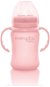 EverydayBaby Glass Mug Healthy+ 150ml Rose Pink - Baby cup