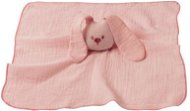 NATTOU maznáčik bavlnený Lapidou Old Pink 44 × 44 cm - Hračka pre najmenších