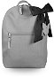 Přebalovací batoh BEZTROSKA Miko batůžek s mašlí Light grey - Přebalovací batoh
