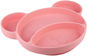 Canpol Babies silicone divided plate with suction cup teddy bear, pink - Children's Plate