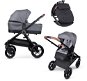 PETITE&MARS 2in1 Trails Ultimate Grey - Baby Buggy