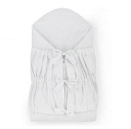 Swaddle Blanket PETITE&MARS Lace-up Nurse wrap with solid coconut liner - Zavinovačka