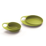 NUVITA plate and bowl, Pastel green - Children's Bowl