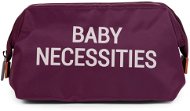 CHILDHOME Baby Necessities Aubergine - Kozmetická taška
