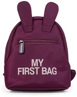 CHILDHOME My First Bag Aubergine - Detský ruksak
