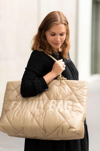 Family bag - Puffered beige