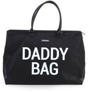CHILDHOME Daddy Bag Big Black - Prebaľovacia taška na kočík