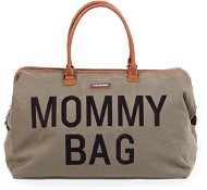 CHILDHOME Mommy Bag Canvas Khaki - Prebaľovacia taška na kočík