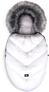 COTTONMOOSE Moose white - Stroller Footmuff