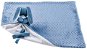 NATTOU deka plyšová s maznáčikom Lapidou Blue Pineapple White 50 × 50 cm - Deka