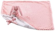 NATTOU Plush Blanket with Pet Lapidou Old Pink Pineapple White 50×50cm - Blanket