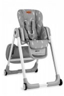 MoMi LUXURIA tmavě šedá - Jídelní židlička