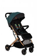 MoMi ESTELLE green with gold frame - Baby Buggy