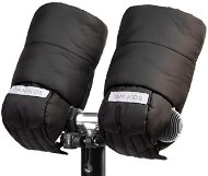 7AM Kids Warmmuffs BLACK - Detské rukavice