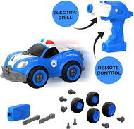 EDUSHAPE DIY police car with remote control - Remote Control Car