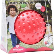EDUSHAPE ball with texture 18 cm red - Motor Skill Toy