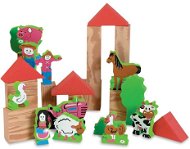EDUSHAPE mäkké hracie kocky farma - Kocky pre deti