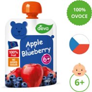 DEVA apple, blueberry 90 g - Meal Pocket
