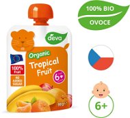 DEVA bio tropické ovocie 90 g - Kapsička pre deti