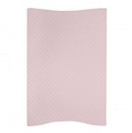 CEBA Baby mat Caro soft, pink 70 × 50 cm - Changing Pad