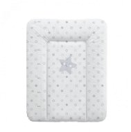 CEBA Baby mat for chest of drawers stars, grey 70 × 50 cm - Changing Pad