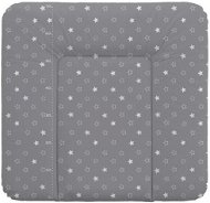 CEBA Baby pad soft stars dark grey 75 × 72 cm - Changing Pad